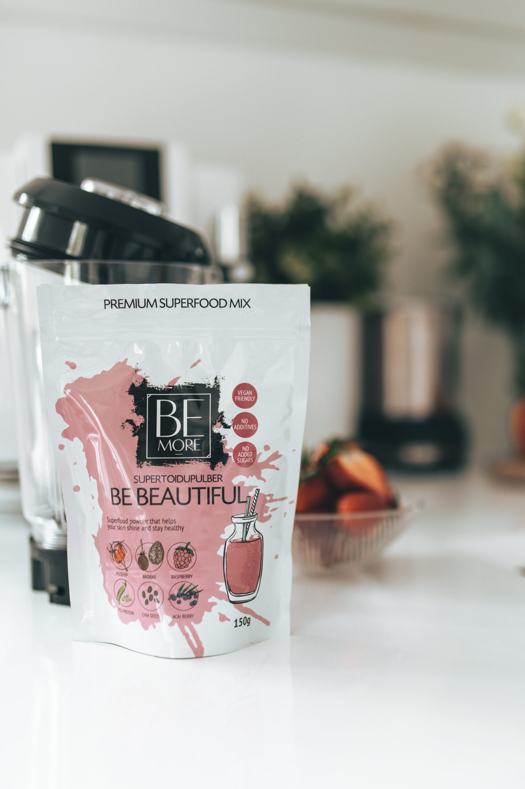 Be Beautiful superfood-sekoitus, 150 g