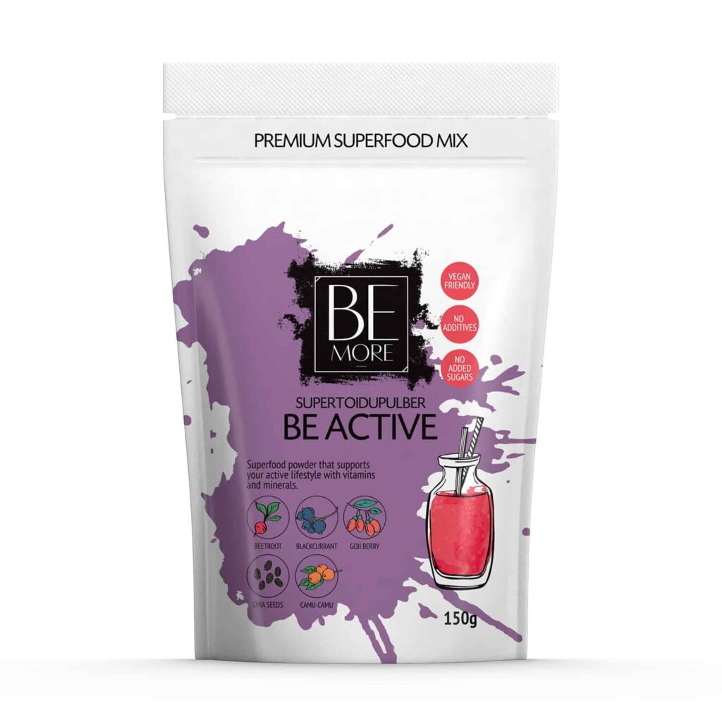 Be Active superfood-sekoitus, 150 g