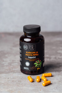 Turmeric and Black Pepper capsules