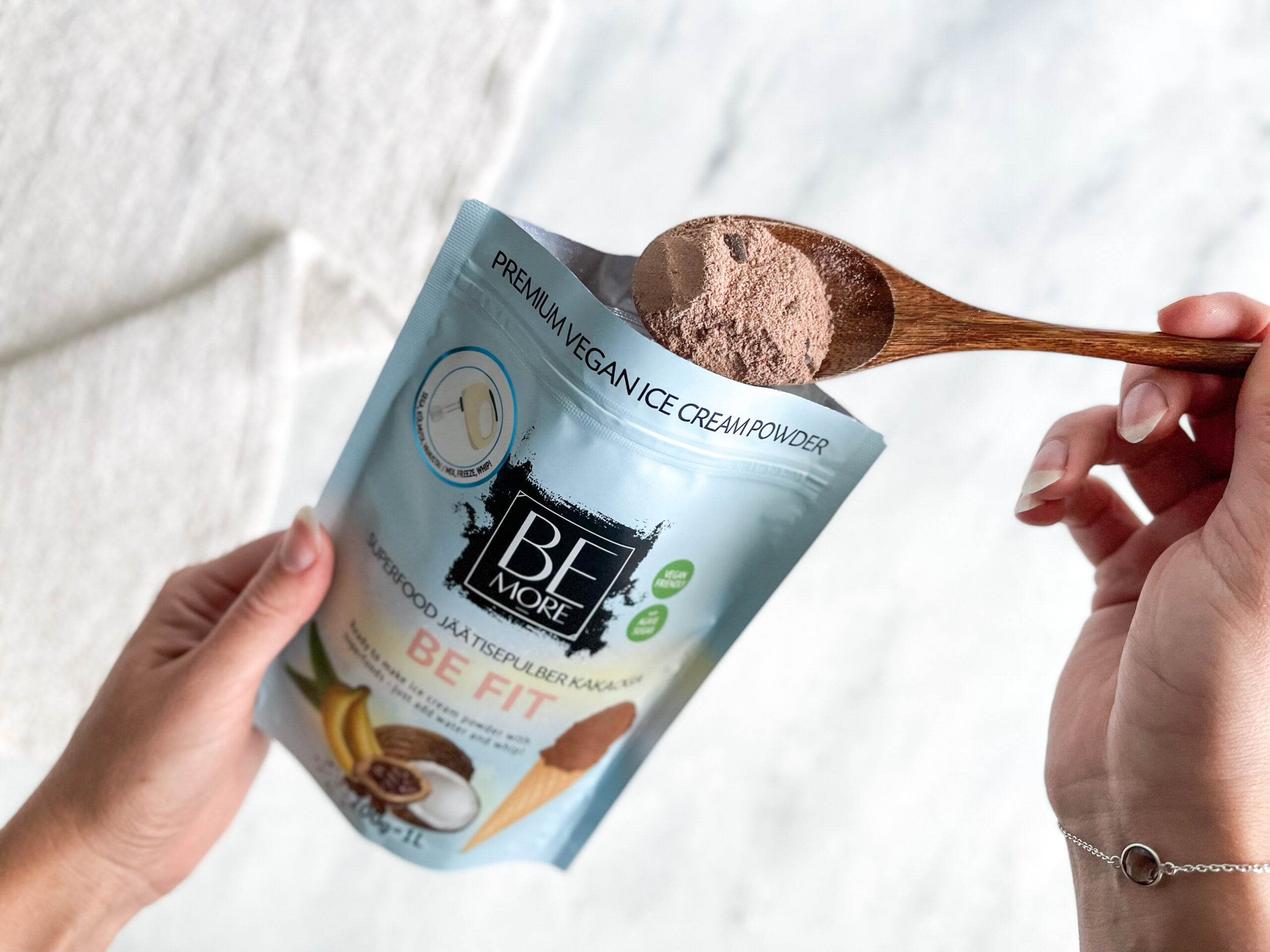 Vegan ice cream powder Be Fit, 200g