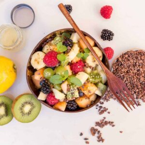 Coconut bowl + cutlery