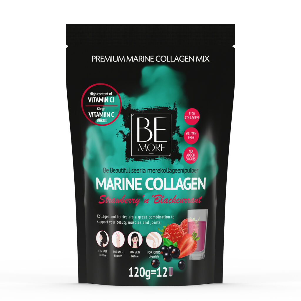 MARINE COLLAGEN Strawberry’n’Blackcurrant, 120g