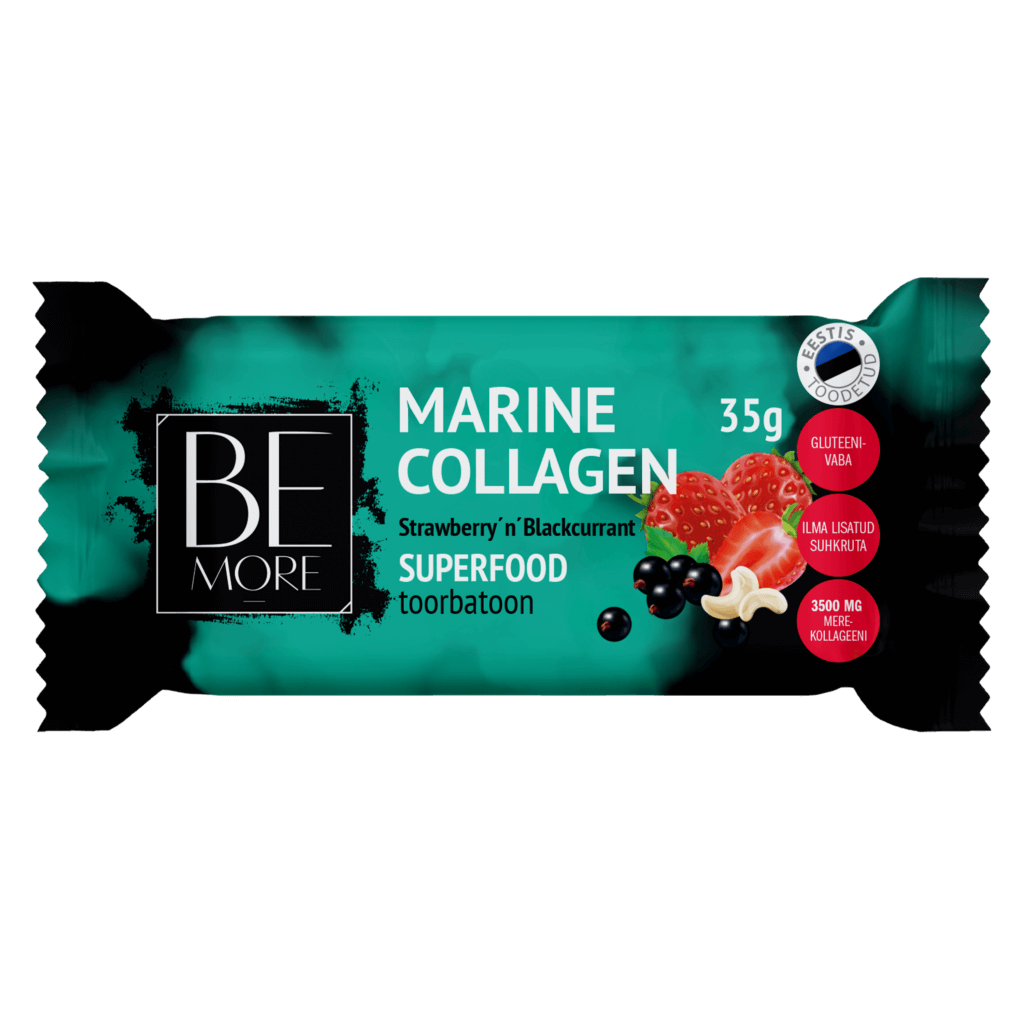 MARINE COLLAGEN Strawberry´n´Blackcurrant raakapatukka