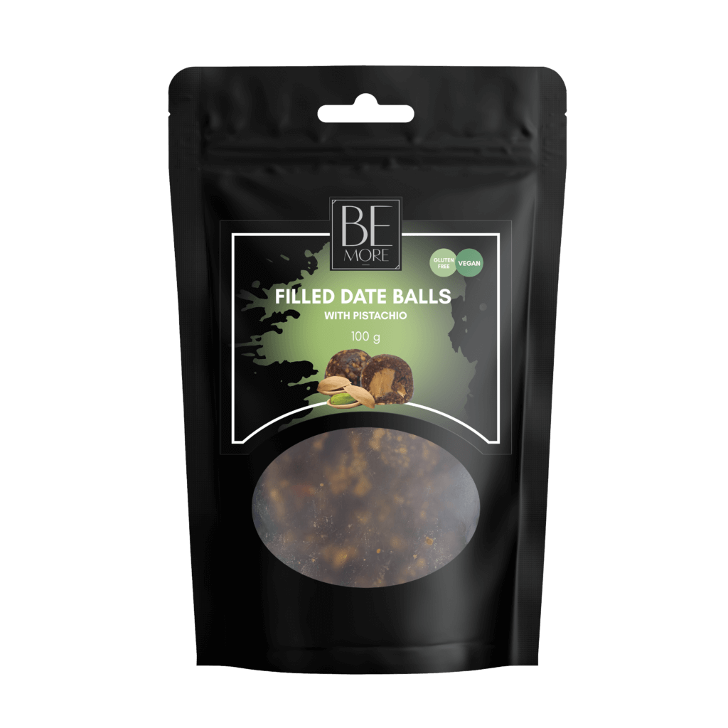 Täytetyt taatelipallot pistaasipähkinällä 100g