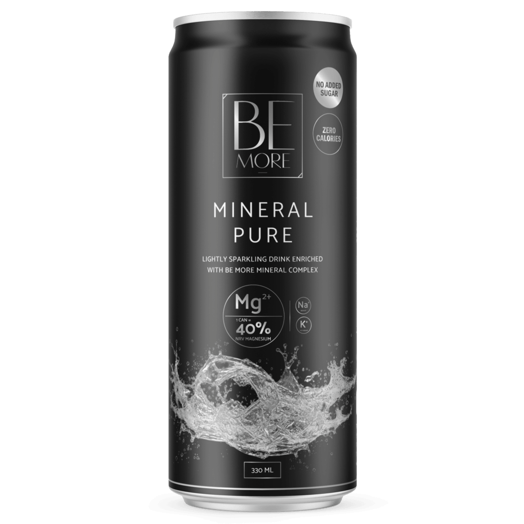 Mineral Pure kivennäisaineita sisältävä hiilihapotettu vesi, 330 ml