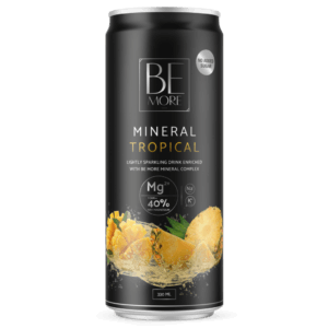 Mineral Tropical kivennäisaineita sisältävä hiilihapotettu vesi, 330 ml