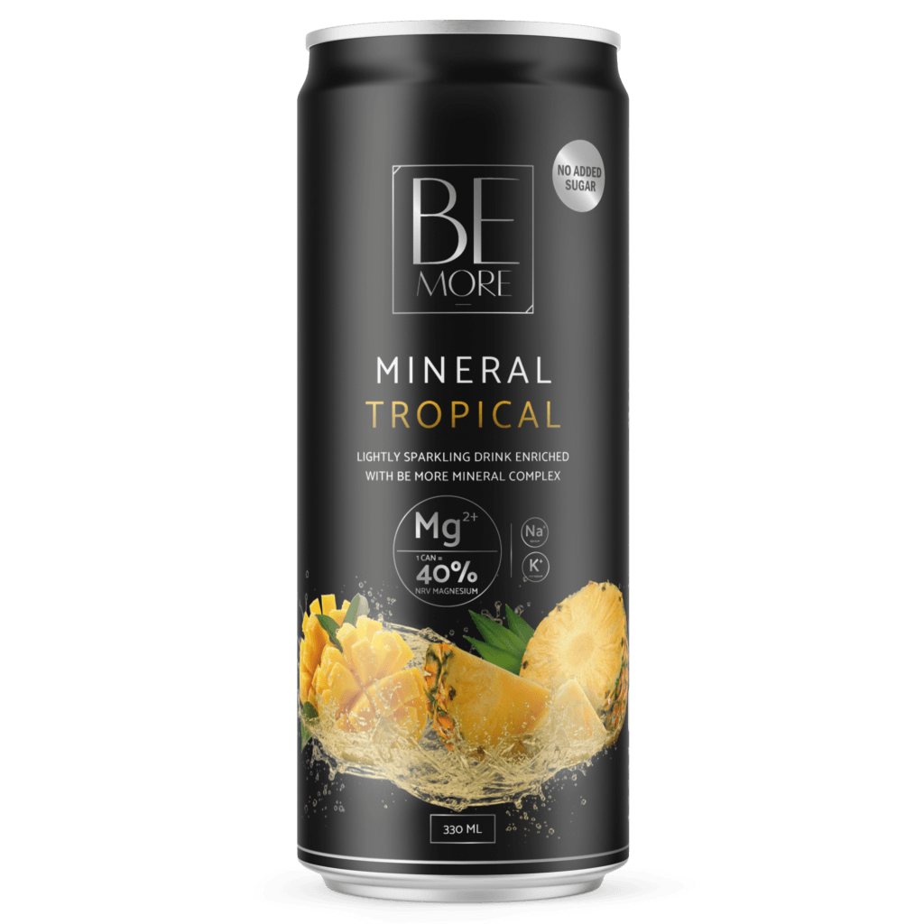 Mineral Tropical kivennäisaineita sisältävä hiilihapotettu vesi, 330 ml